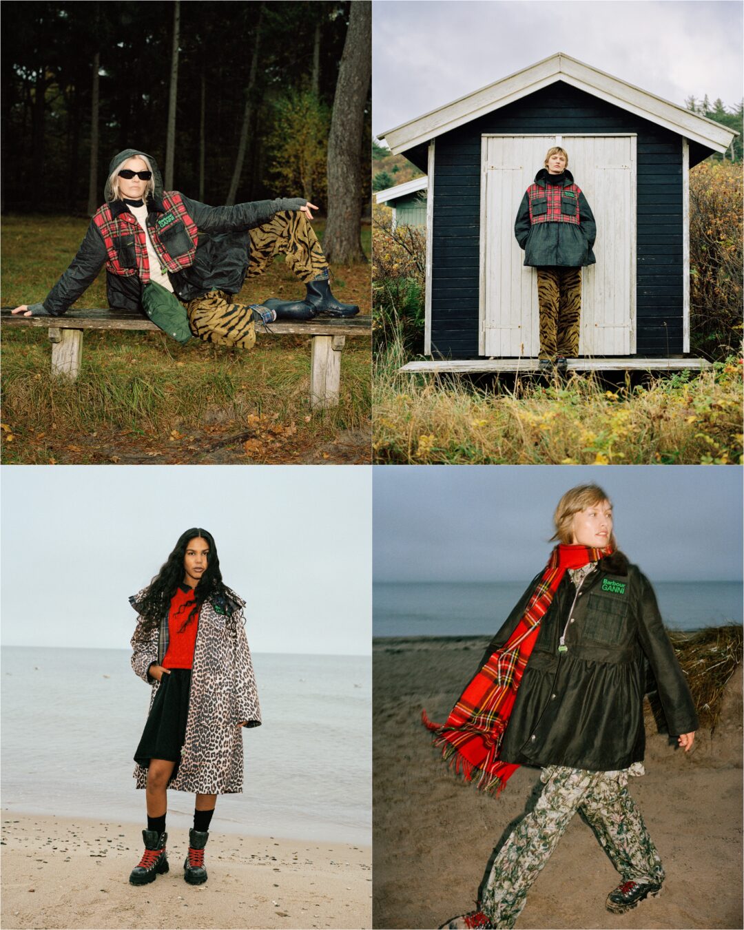 GANNI x Barbour コラボ第4弾が2025年 12/10 発売 (ガニー バブアー)