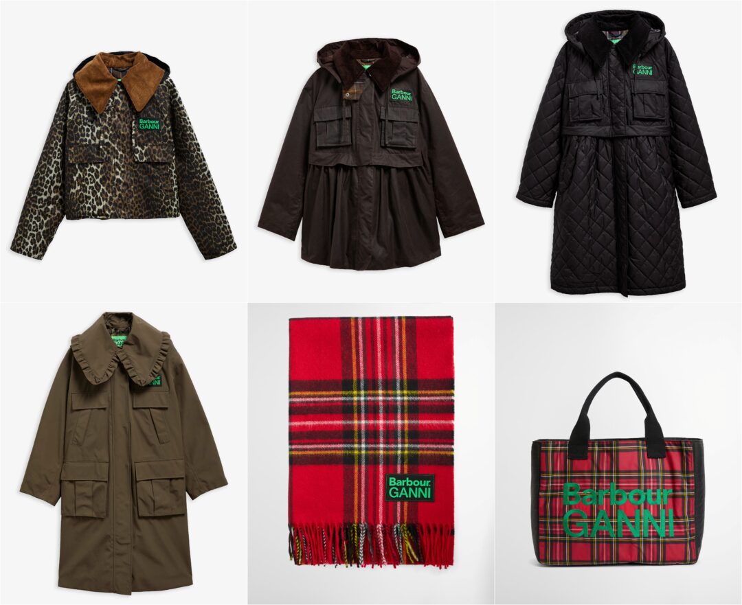 GANNI x Barbour コラボ第4弾が2025年 12/10 発売 (ガニー バブアー)