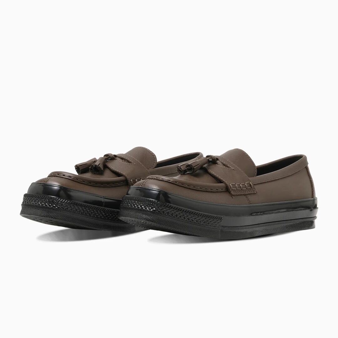 【2026年 1/27 発売】CONVERSE ALL STAR SQUARETOE LOAFER “Black/Dark Brown” (コンバース オールスター スクエアトウ ローファー) [31316980/31316981]