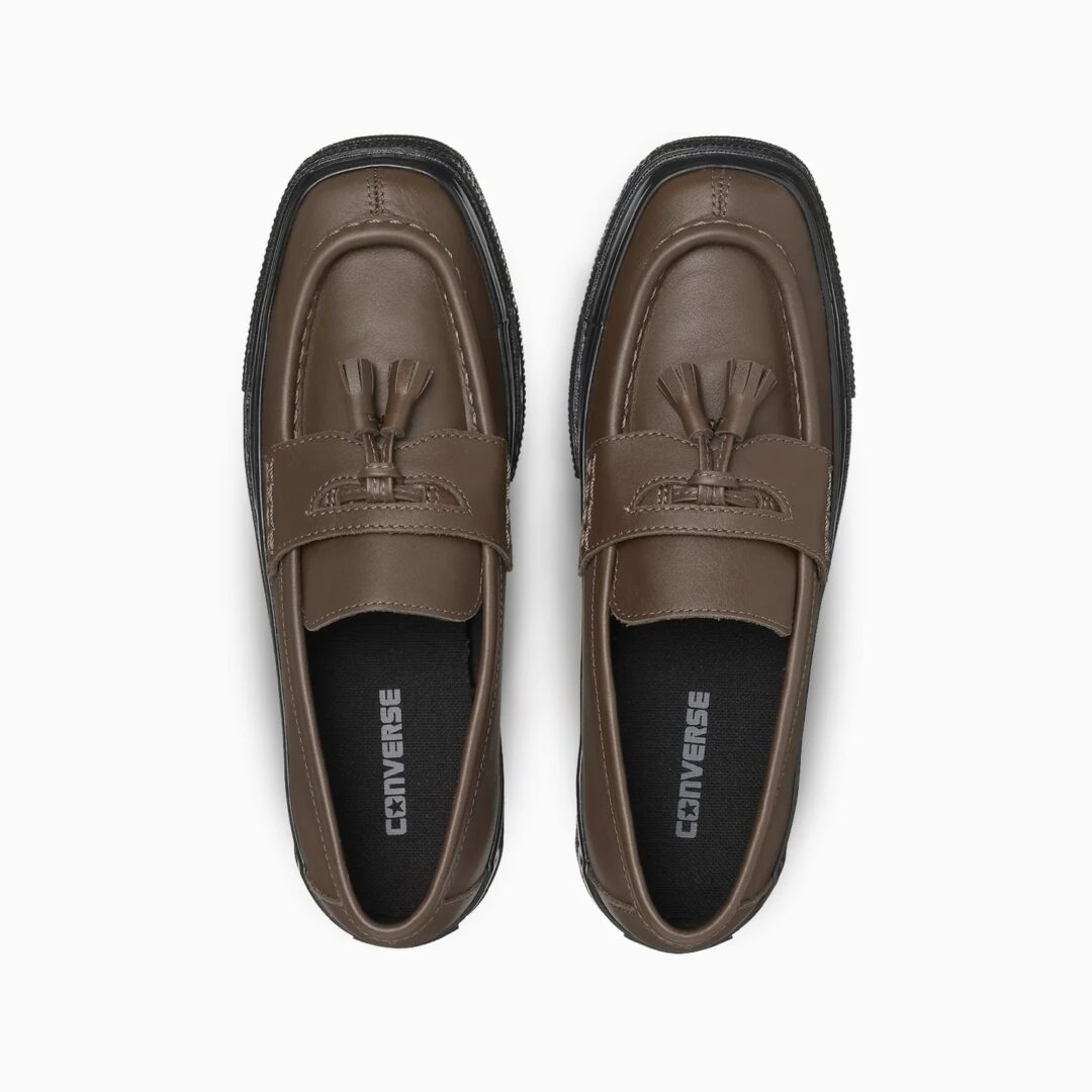 【2026年 1/27 発売】CONVERSE ALL STAR SQUARETOE LOAFER “Black/Dark Brown” (コンバース オールスター スクエアトウ ローファー) [31316980/31316981]