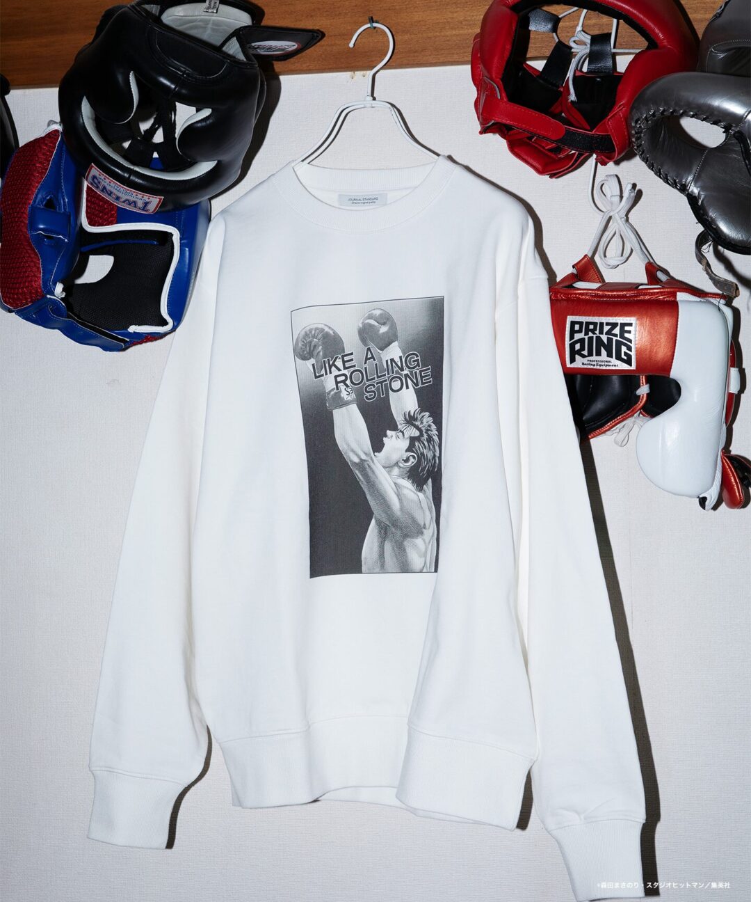 JOURNAL STANDARD × ろくでなしBLUES コラボスウェットが2026年 1月上旬 発売 (ジャーナルスタンダード)