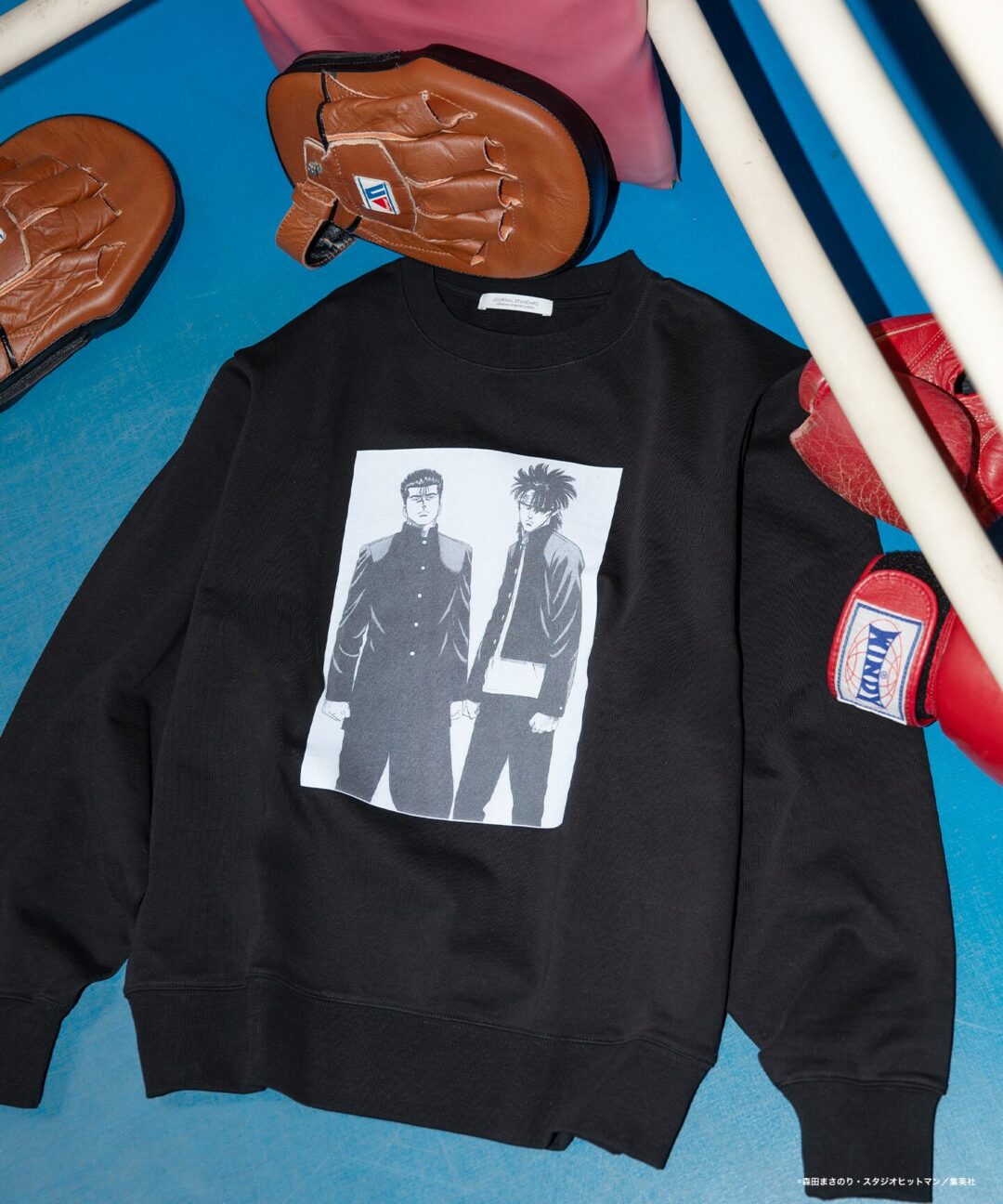 JOURNAL STANDARD × ろくでなしBLUES コラボスウェットが2026年 1月上旬 発売 (ジャーナルスタンダード)