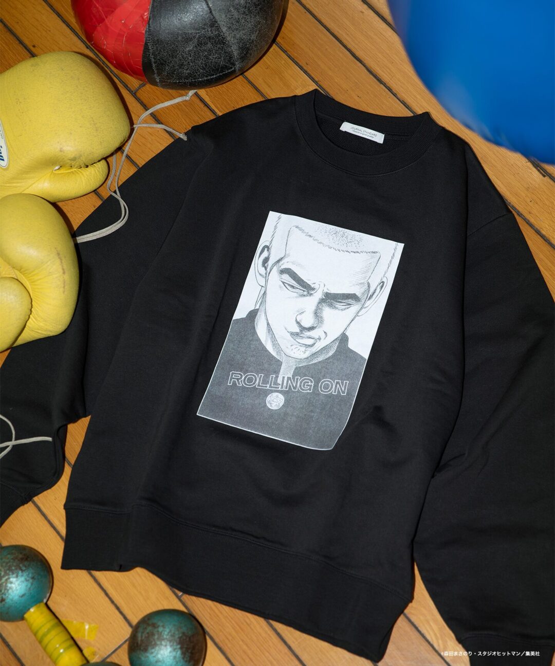 JOURNAL STANDARD × ろくでなしBLUES コラボスウェットが2026年 1月上旬 発売 (ジャーナルスタンダード)