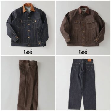 Lee × EDIFICE 2026 SS 別注 101-J RIDERS RIGID デニムジャケット & デニムパンツが2026年 2月中旬 発売 (リー エディフィス)