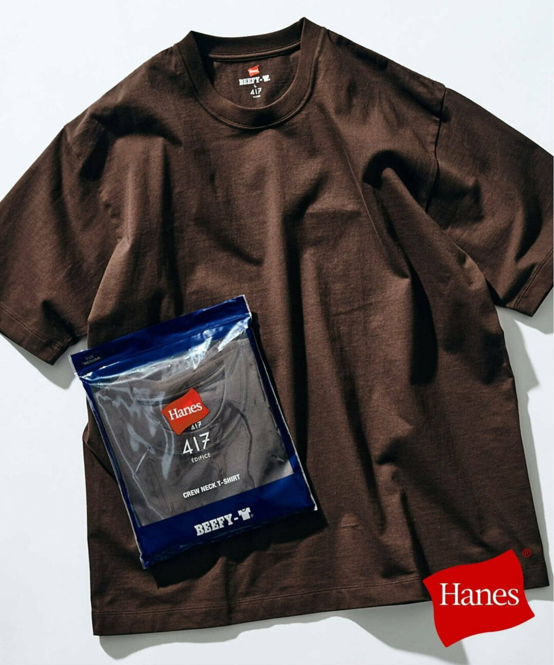 417 EDIFICE × HANES 2026 SS 別注 “BEEFY-T”が3月中旬 発売 (エディフィス ヘインズ ビーフィーTシャツ)