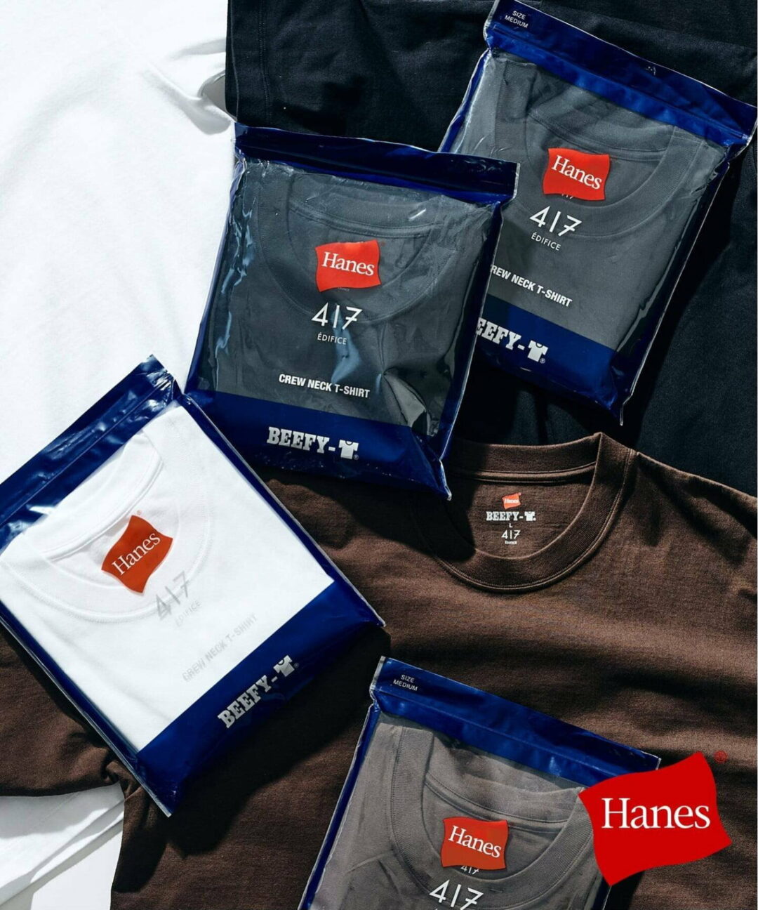 417 EDIFICE × HANES 2026 SS 別注 “BEEFY-T”が3月中旬 発売 (エディフィス ヘインズ ビーフィーTシャツ)
