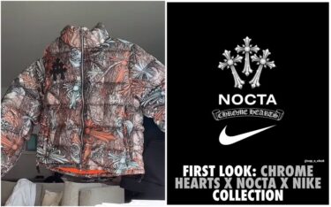Chrome Hearts × NIKE × NOCTA トリプルコラボが公開 (クロムハーツ ナイキ ノクタ)