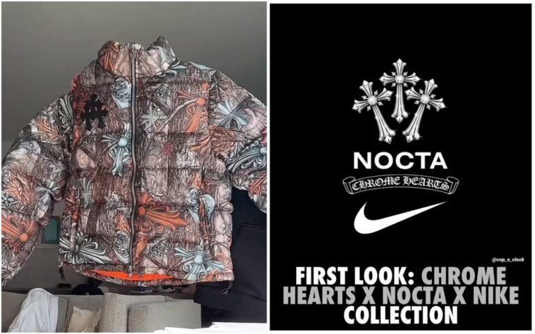 Chrome Hearts × NIKE × NOCTA トリプルコラボが公開 (クロムハーツ