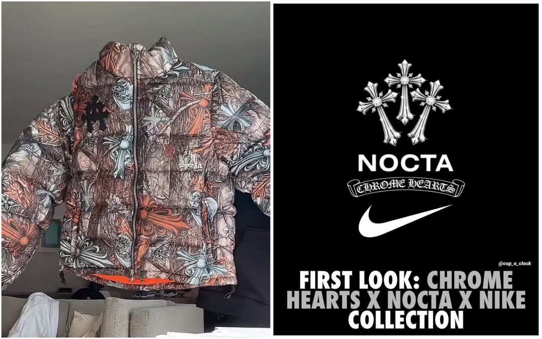 Chrome Hearts × NIKE × NOCTA トリプルコラボが公開 (クロムハーツ ナイキ ノクタ)