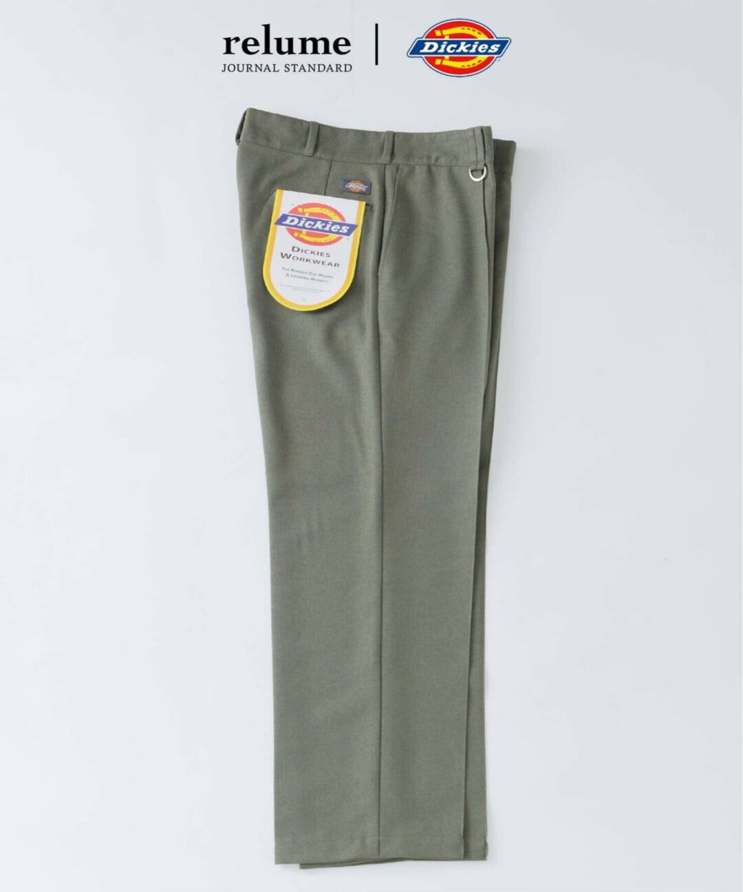 JOURNAL STANDARD relume × Dickies 2025 FW 別注 “ピンタック ワイドスラックス”が2026年 1月中旬 発売 (ジャーナルスタンダード ディッキーズ)