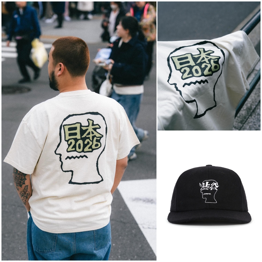 【2026年 初売り】Brain Dead 日本限定発売となる”New Year T-Shirt & CAP”が1/2 & 1/3 発売 (ブレインデッド ジャパン)