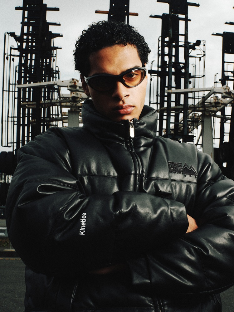 Kinetics × FIRST DOWN “BUBBLE DOWN JKT COLOR LETHER”が発売 (キネティクス ファーストダウン)