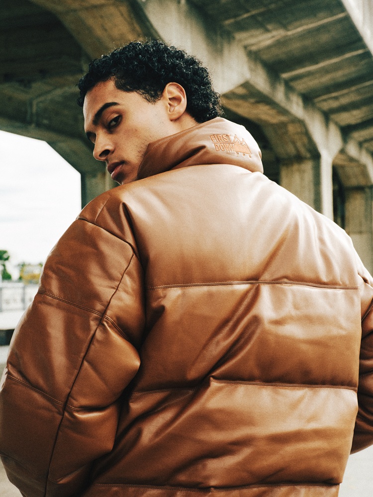 Kinetics × FIRST DOWN “BUBBLE DOWN JKT COLOR LETHER”が発売 (キネティクス ファーストダウン)