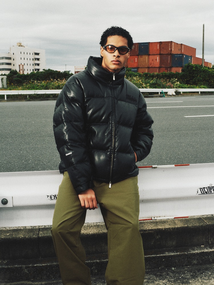 Kinetics × FIRST DOWN “BUBBLE DOWN JKT COLOR LETHER”が発売 (キネティクス ファーストダウン)