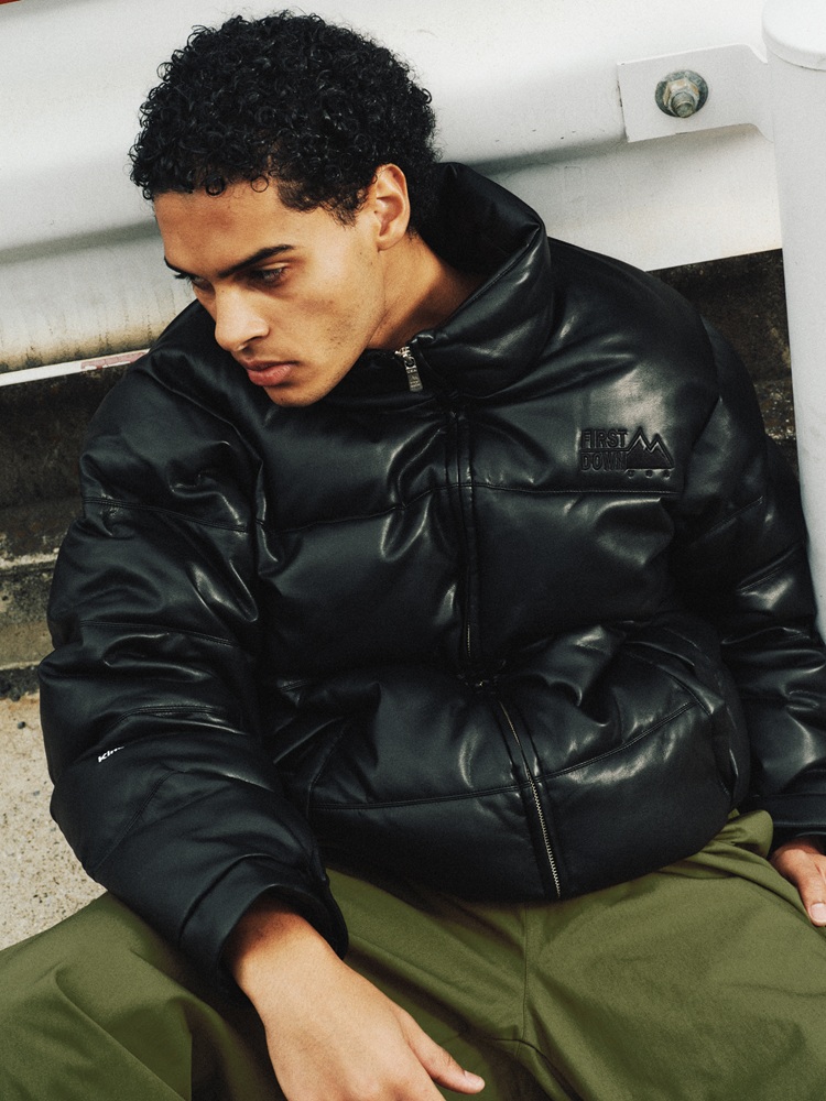 Kinetics × FIRST DOWN “BUBBLE DOWN JKT COLOR LETHER”が発売 (キネティクス ファーストダウン)
