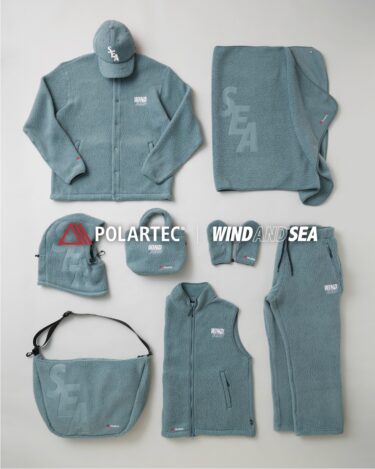 POLARTEC × WIND AND SEA 2025 FW コラボが12/27 発売 (ポーラテック ウィンダンシー)
