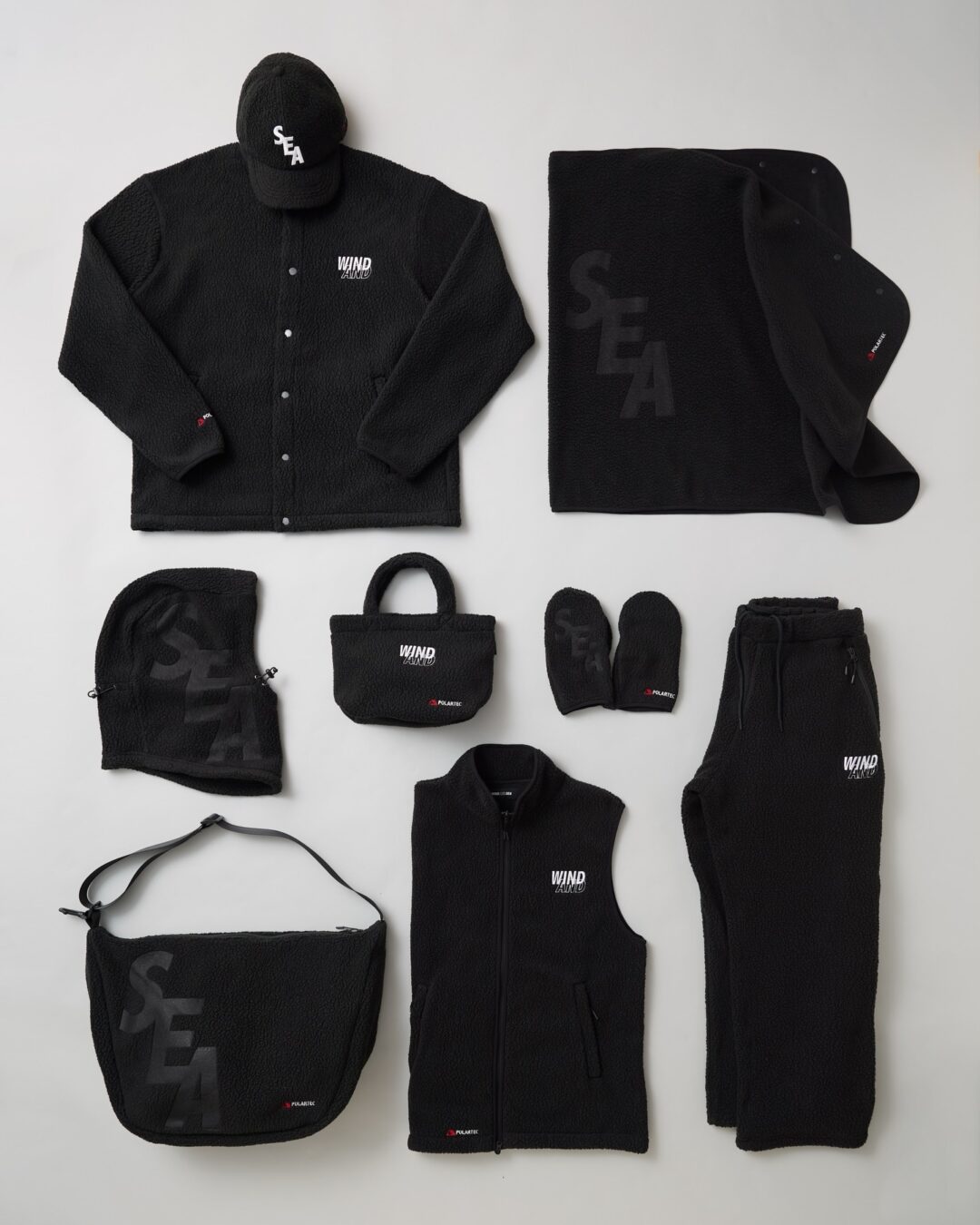 POLARTEC × WIND AND SEA 2025 FW コラボが12/27 発売 (ポーラテック ウィンダンシー)