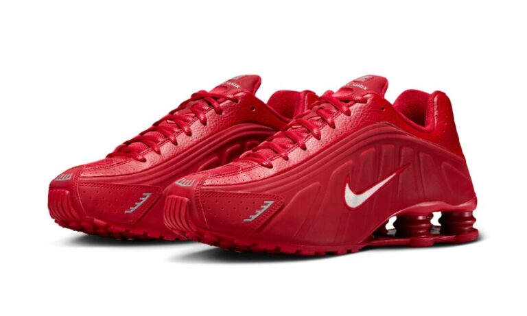 2025年 12/18 発売】NIKE SHOX R4 “Red/White” (ナイキ ショックス