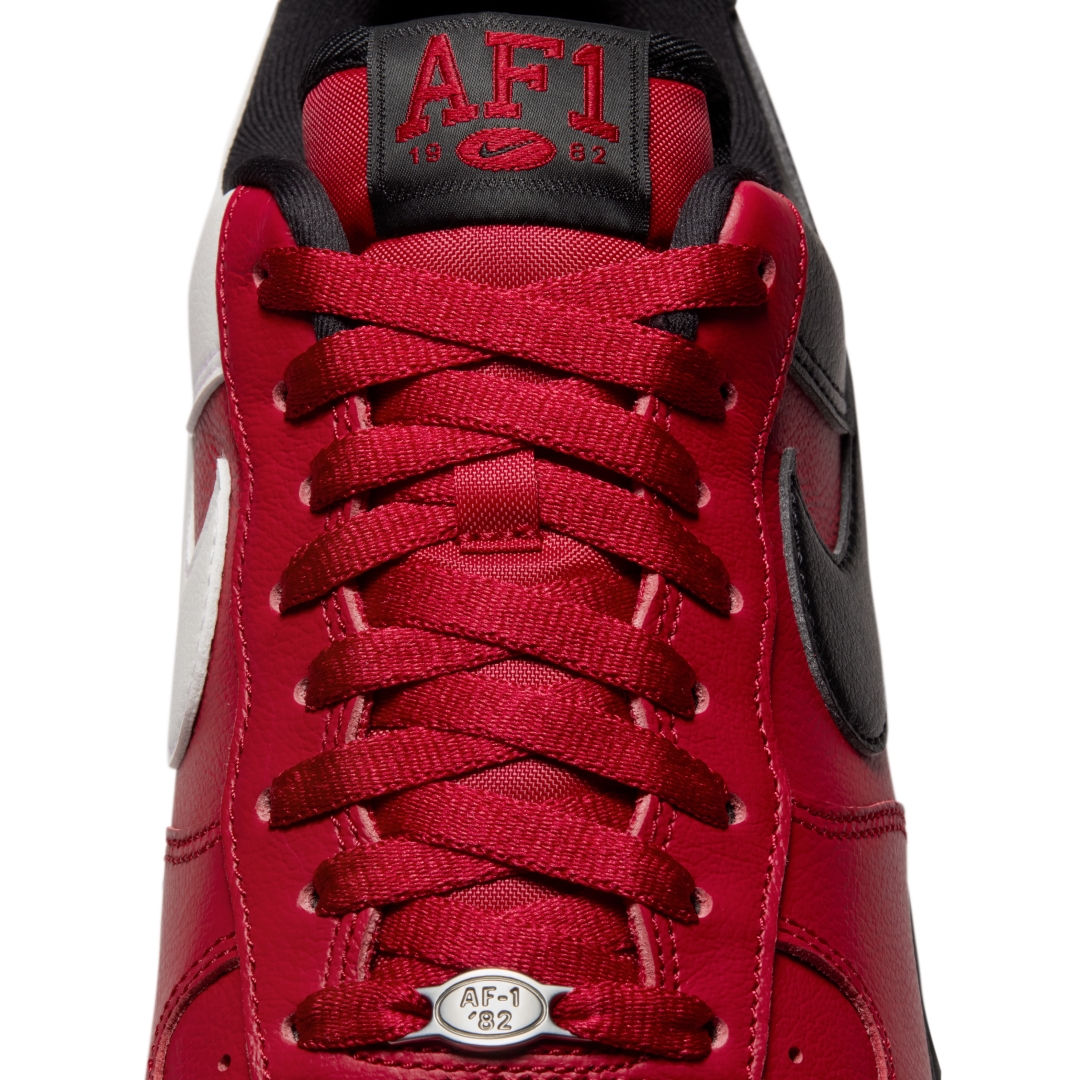 【国内発売】NIKE AIR FORCE 1 07 LOW “Mismatched/Obsidian/Gym Red” (ナイキ エア フォース 1 ロー “ミスマッチ/オブシディアン/ジムレッド”) [IB6847-400/IB6847-600]