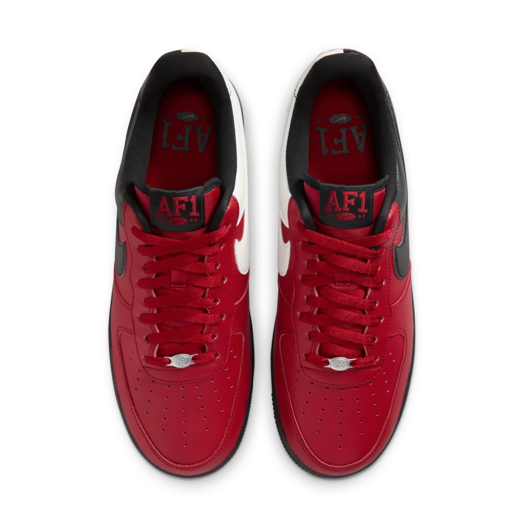 【国内発売】NIKE AIR FORCE 1 07 LOW “Mismatched/Obsidian/Gym Red” (ナイキ エア フォース 1 ロー “ミスマッチ/オブシディアン/ジムレッド”) [IB6847-400/IB6847-600]