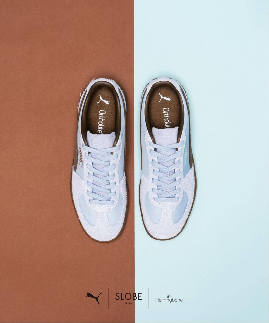 【2026年 1月上旬 発売】SLOBE IENA × PUMA PALERMO Curated by Herringbone Footwear (イエナ プーマ パレルモ) [408168-01/408168-02]