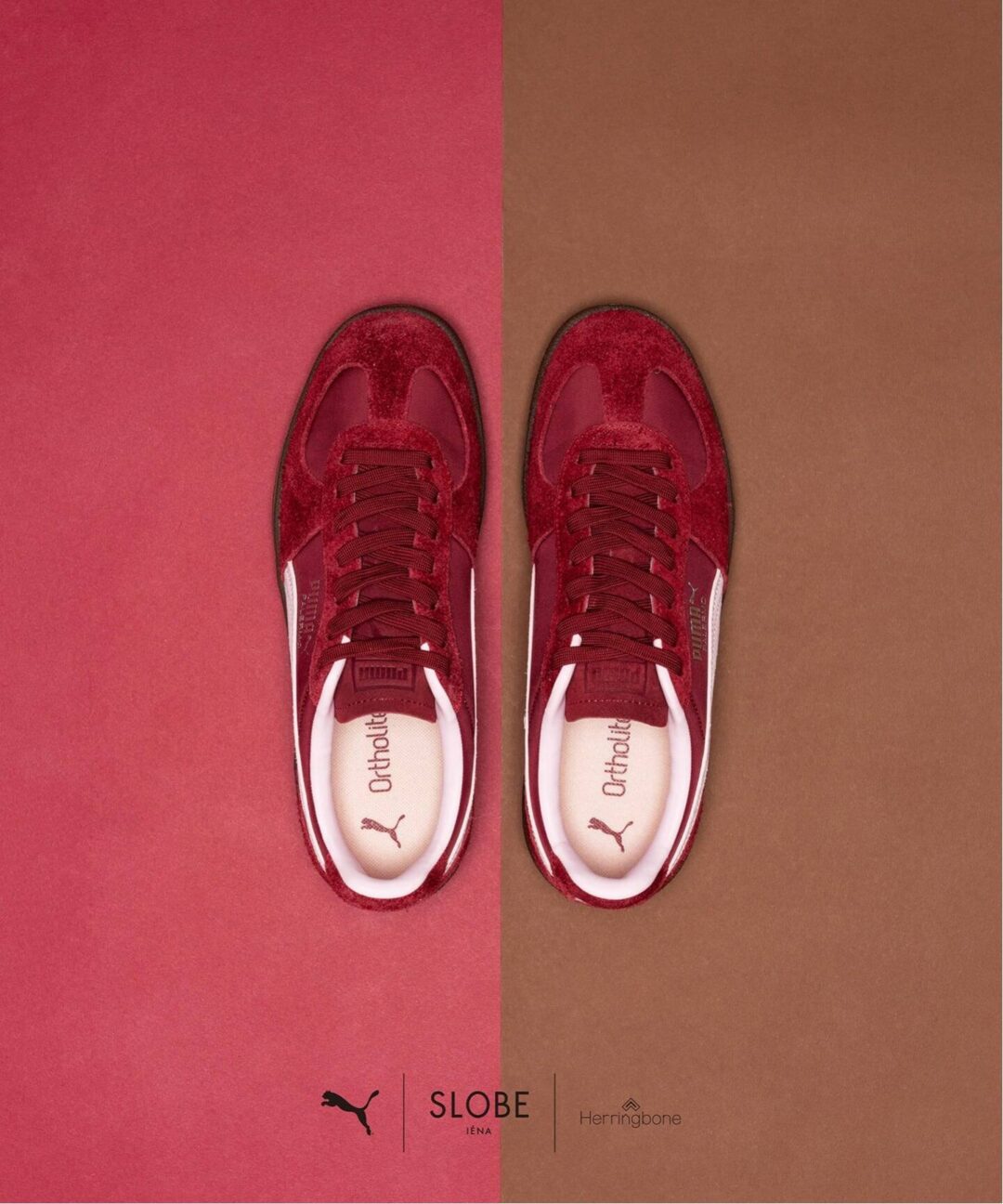 【2026年 1月上旬 発売】SLOBE IENA × PUMA PALERMO Curated by Herringbone Footwear (イエナ プーマ パレルモ) [408168-01/408168-02]