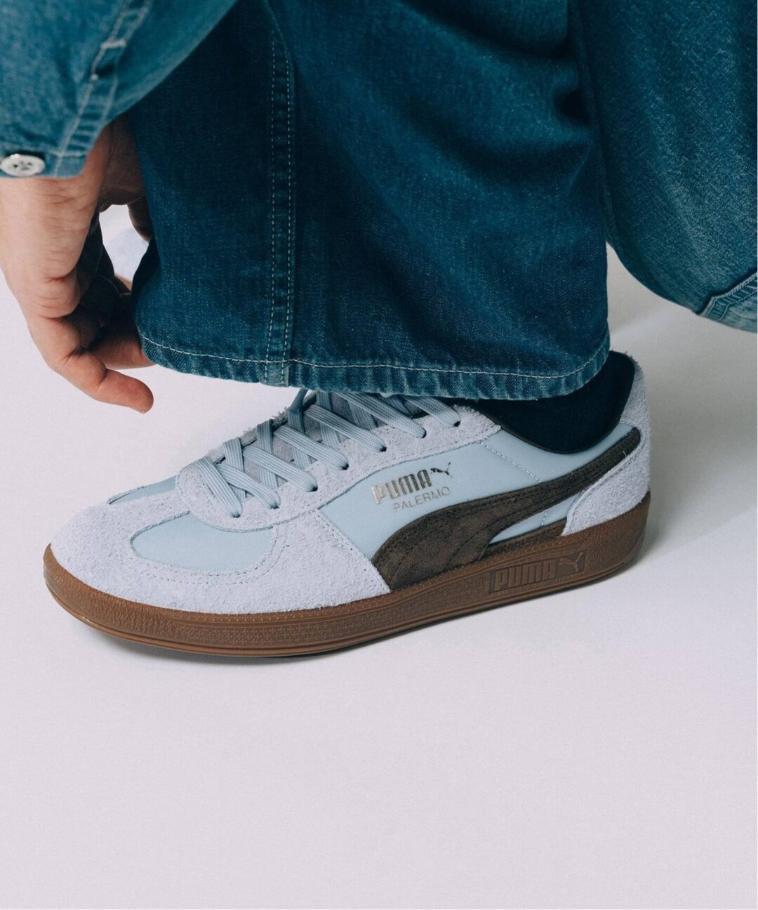 【2026年 1月上旬 発売】SLOBE IENA × PUMA PALERMO Curated by Herringbone Footwear (イエナ プーマ パレルモ) [408168-01/408168-02]