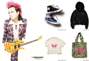 伝説のアーティスト hide × ZOZOTOWN 名曲「ピンク スパイダー」をコンセプトにしたコラボアイテムが2025年 12/15 発売 (ヒデ X JAPAN ゾゾタウン)