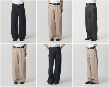 monkey time "オーバーダイ デニム バギー パンツ シーズナル"が2026年 1月下旬 発売 (モンキータイム)