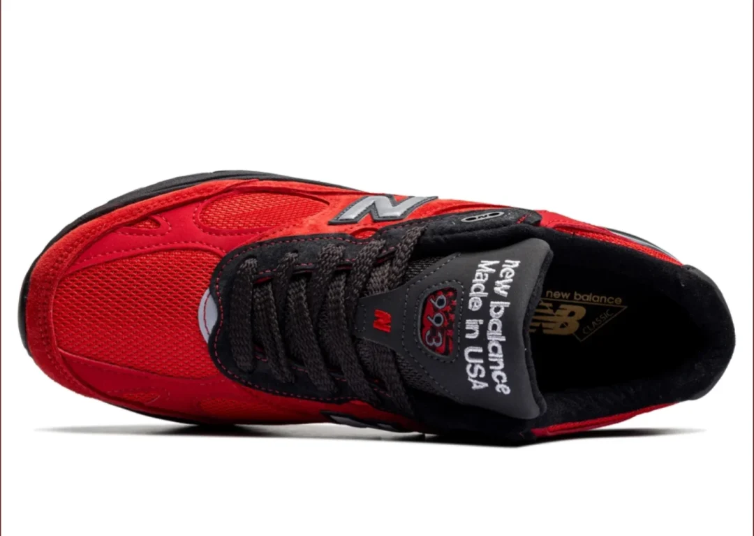 【2025年 発売予定】New Balance U993 5CX “Team Red/Black” Made in USA (ニューバランス メイドインUSA) [U9935CX]