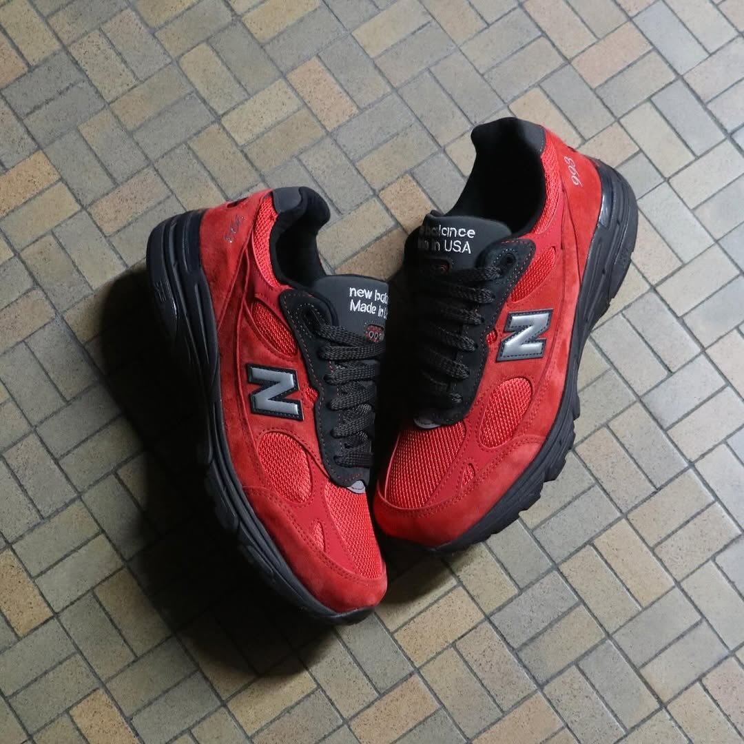 【国内 2026年 4/16 発売】New Balance U993 5CX “Team Red/Black” Made in USA (ニューバランス メイドインUSA) [U9935CX]