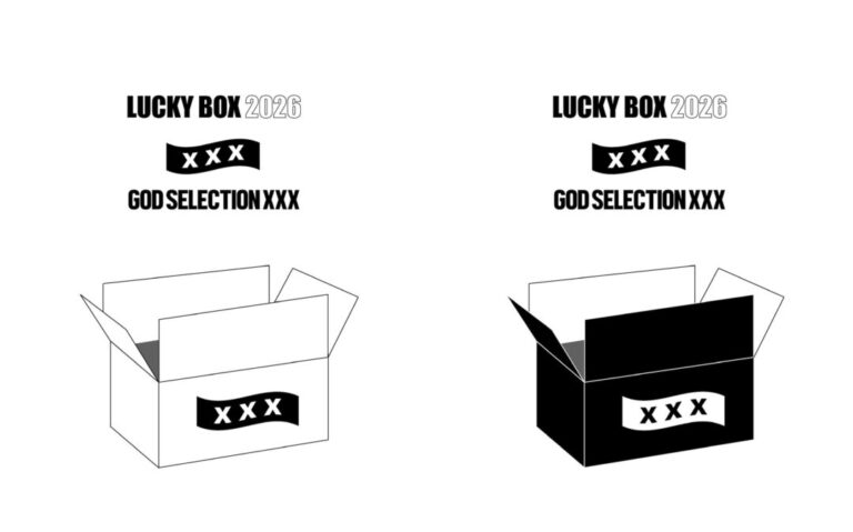 GOD SELECTION XXX “2026 LUCKY BOX”が1/1 発売 (ゴッド セレクション