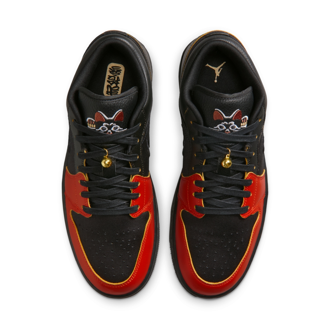 【2026年 2月 発売予定】NIKE AIR JORDAN 1 LOW “Lucky Cat/Black” (ナイキ エア ジョーダン ロー “招き猫/ラッキーキャット/ブラック″) [IQ3460-010]