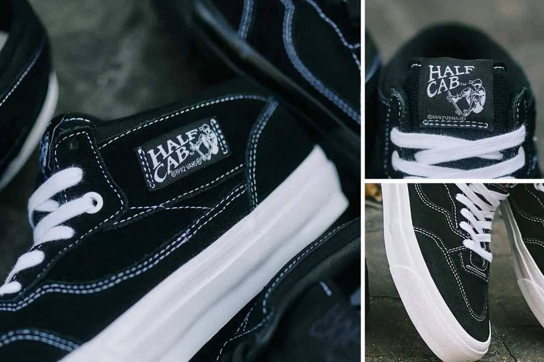 【2026年 1/1 発売】VANS PREMIUM HALF CAB REISSUE 33 “Black/White” (バンズ プレミアム ハーフキャブ) [VN000CXJBZW/VN000E97BKA]