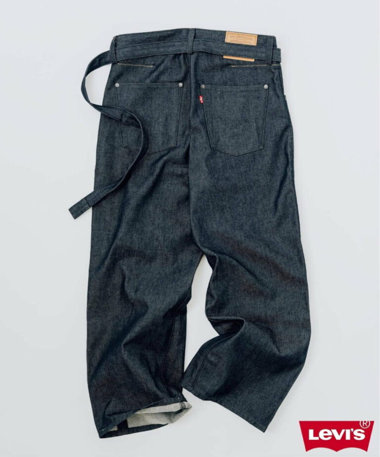 パンツ BEVIS Levi's︎︎ × EDIFICE 別注 2026 SS TWISTED BELTED デニムパンツが4月