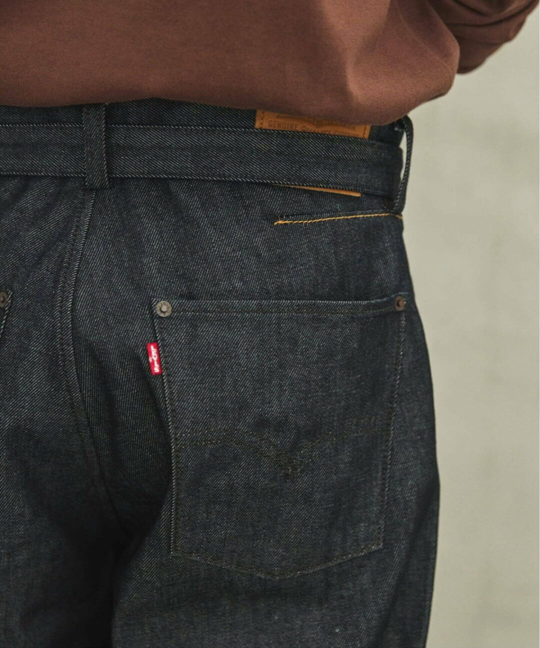 Levi’s︎︎ × EDIFICE 別注 2026 SS TWISTED BELTED デニムパンツが4月下旬 発売 (リーバイス エディフィス ツイスト ベルト)