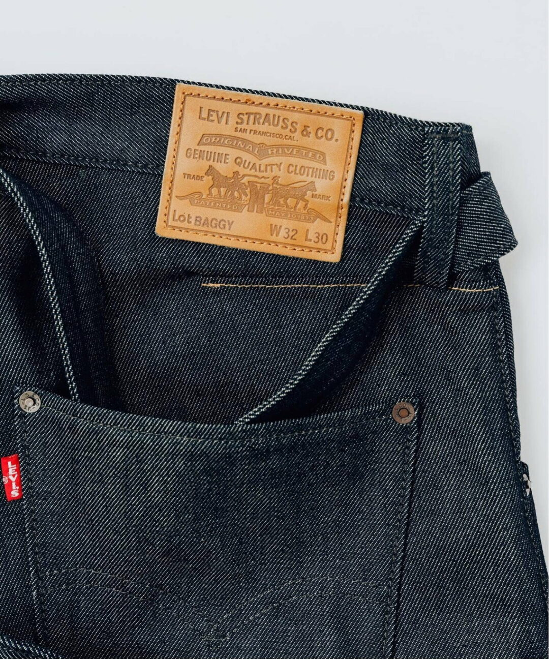 Levi’s︎︎ × EDIFICE 別注 2026 SS TWISTED BELTED デニムパンツが4月下旬 発売 (リーバイス エディフィス ツイスト ベルト)
