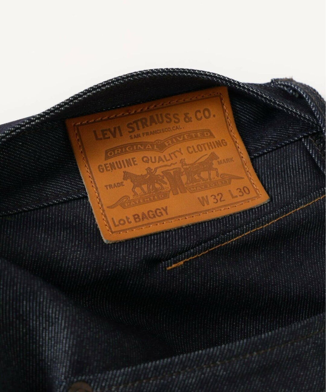 Levi’s︎︎ × EDIFICE 別注 2026 SS TWISTED BELTED デニムパンツが4月下旬 発売 (リーバイス エディフィス ツイスト ベルト)
