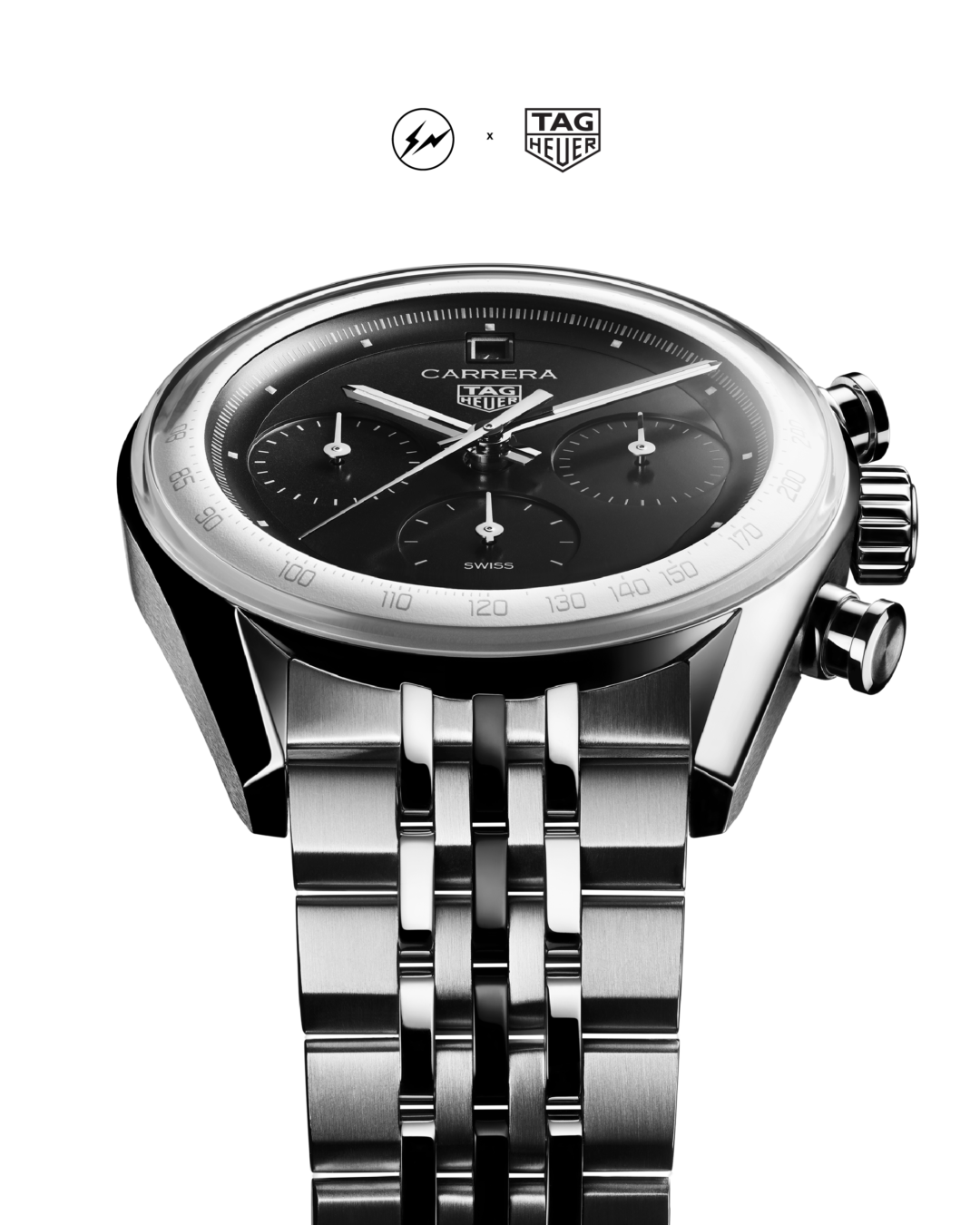 タグ・ホイヤー × 藤原ヒロシ フラグメント コラボ第3弾「カレラ クロノグラフ リミテッドエディション」が2025年 12月 発売 (TAG Heuer FRAGMENT Hiroshi Fujiwara)