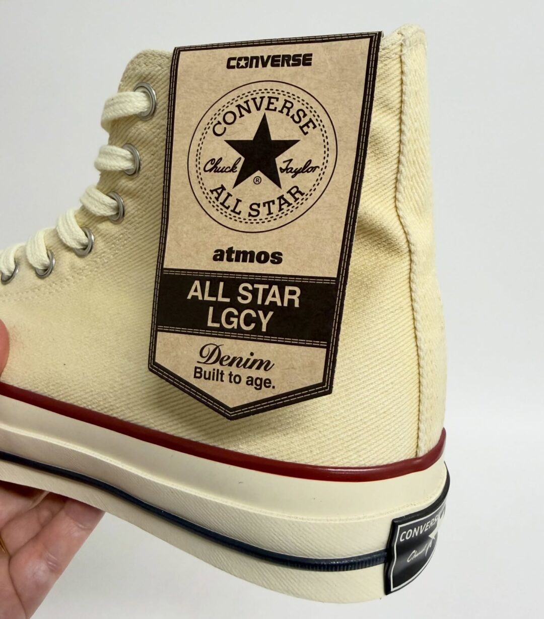 【2026年 1月 発売予定】atmos × CONVERSE ALL STAR LGCY HI “Denim Pack” (アトモス コンバース レガシー “デニムパック”)