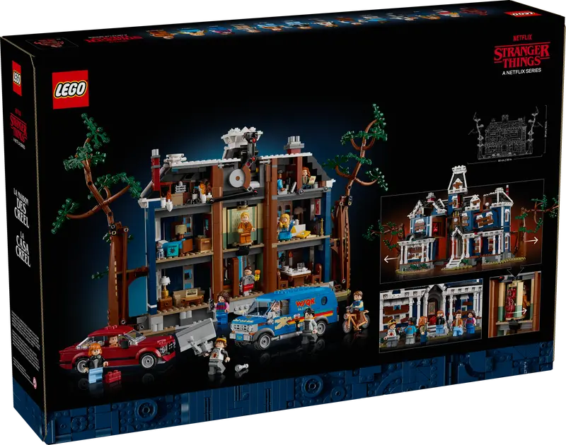 ストレンジャー・シングス × レゴ クリールの家が2026年 1/1 発売 (LEGO Stranger Things CREEL HOUSE)