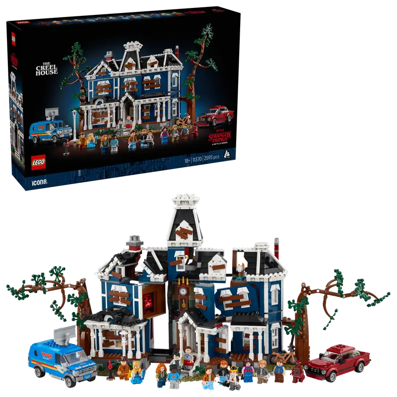 ストレンジャー・シングス × レゴ クリールの家が2026年 1/1 発売 (LEGO Stranger Things CREEL HOUSE)