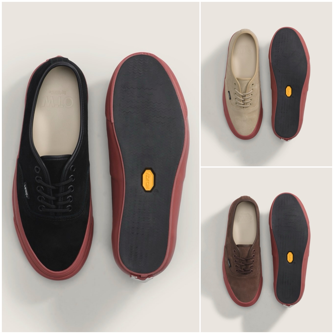 【2025年 12/6 発売】VANS OTW AUTHENTIC 44 SIPED VIBRAM (バンズ オーセンティック ヴィブラム) [VN000VAJHG5/VN000VAJHG7/VN000VAJHG8]