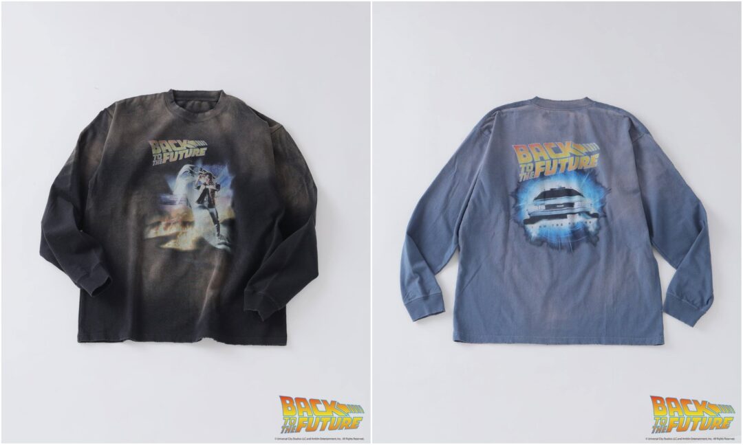 JOURNAL STANDARD relume × BACK TO THE FUTURE 別注 ダメージ加工 ロングスリーブ Teeが2026年 1月上旬 発売 (バック・トゥ・ザ・フューチャー ジャーナルスタンダード)
