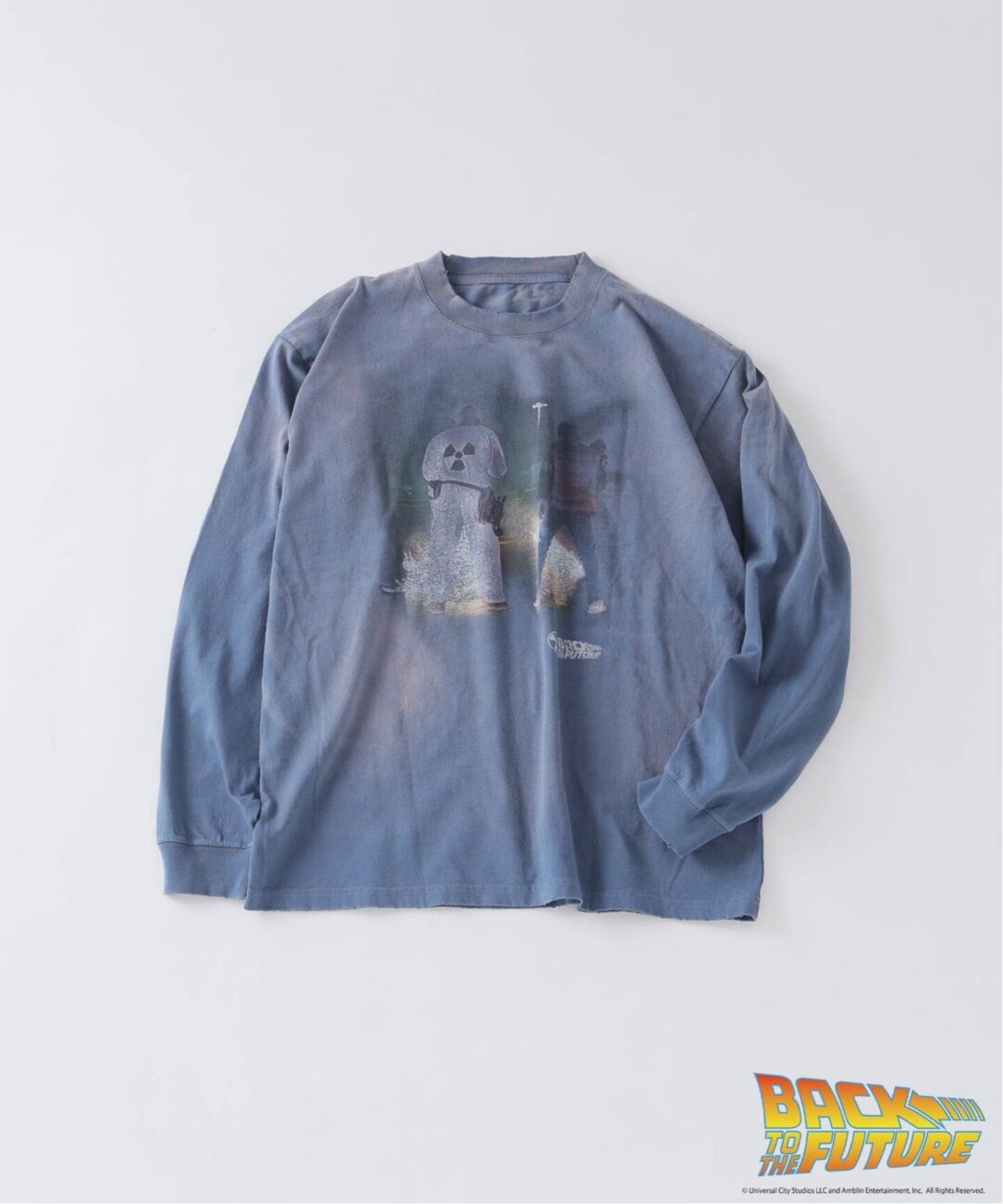 JOURNAL STANDARD relume × BACK TO THE FUTURE 別注 ダメージ加工 ロングスリーブ Teeが2026年 1月上旬 発売 (バック・トゥ・ザ・フューチャー ジャーナルスタンダード)