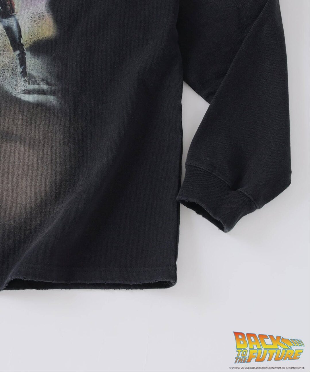 JOURNAL STANDARD relume × BACK TO THE FUTURE 別注 ダメージ加工 ロングスリーブ Teeが2026年 1月上旬 発売 (バック・トゥ・ザ・フューチャー ジャーナルスタンダード)