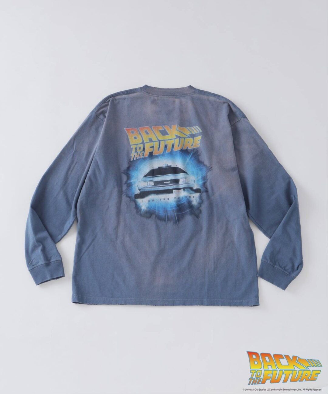 JOURNAL STANDARD relume × BACK TO THE FUTURE 別注 ダメージ加工 ロングスリーブ Teeが2026年 1月上旬 発売 (バック・トゥ・ザ・フューチャー ジャーナルスタンダード)