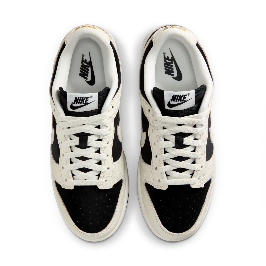 【2026年 発売予定】NIKE DUNK LOW “Embossed Baroque/Black/White” (ナイキ ダンク ロー “エンボスバロック/ブラック/ホワイト”) [IF3944-001]