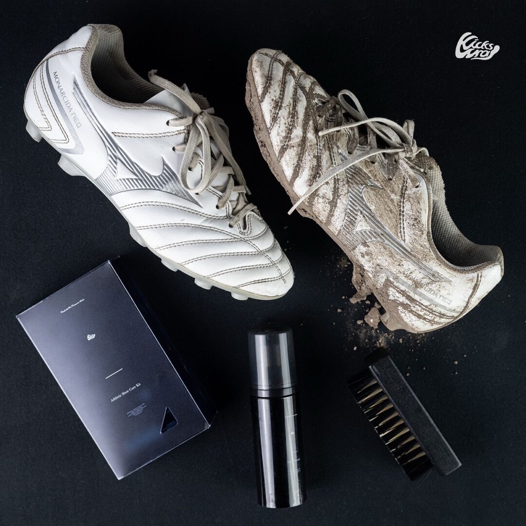 KicksWrapから水不要のオリジナルスポーツ・ハードシューズ用ケアキット「Athletic Shoe Care Kit」が2025年 12/11 19:00 発売 (キックスラップ)