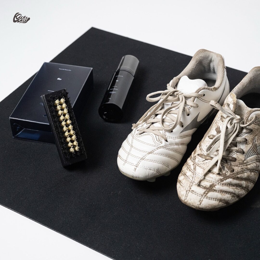 KicksWrapから水不要のオリジナルスポーツ・ハードシューズ用ケアキット「Athletic Shoe Care Kit」が2025年 12/11 19:00 発売 (キックスラップ)